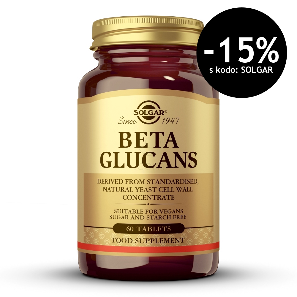 Solgar Beta Glukani, tablete (60 tablet)